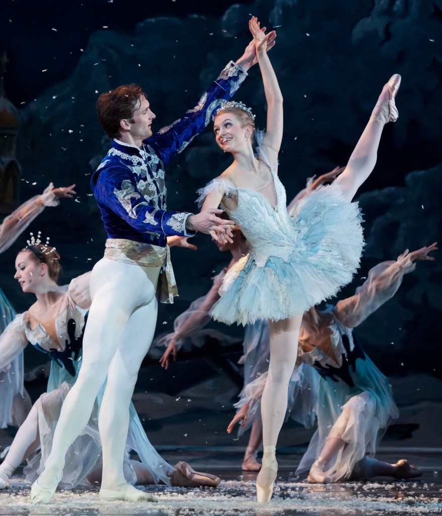 JONAH HOOPER and Claire Stillman as the Snow King and Queen. Photo: Charlie McCullers