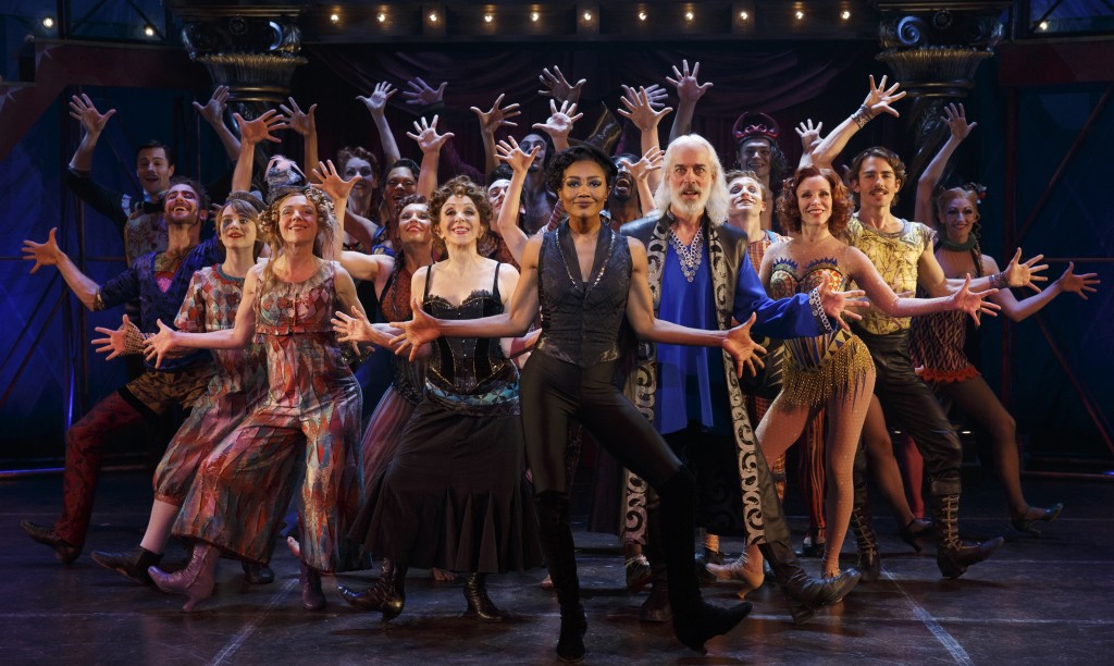 THE BROADWAY COMPANY  of "Pippin." Photo: Joan Marcus