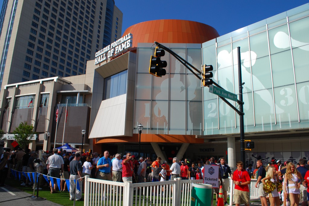 Hall of Fame exterior (street view)