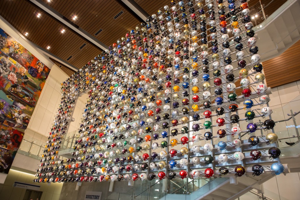 Helmet Wall