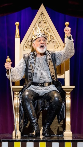 Pippin Setups__268 John Rubinstein as Charlemagne in the National Touring Production of PIPPIN. Credit Terry Shapiro