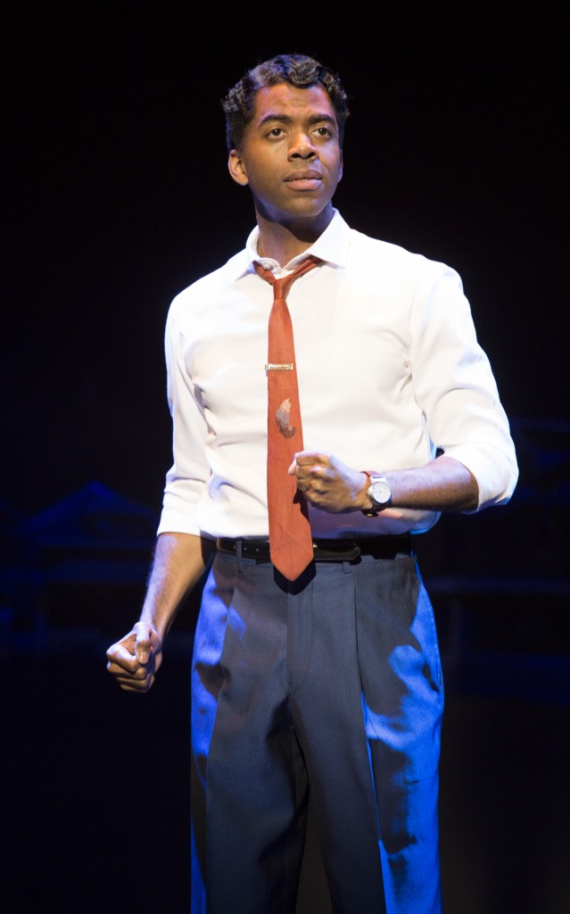 Julius Thomas III as Berry Gordy Jr. Photo: Joan Marcus