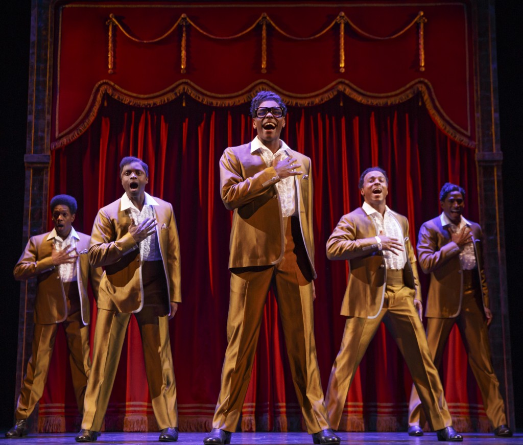 The Temptations in "Motown the Musical." Photo: Joan Marcus