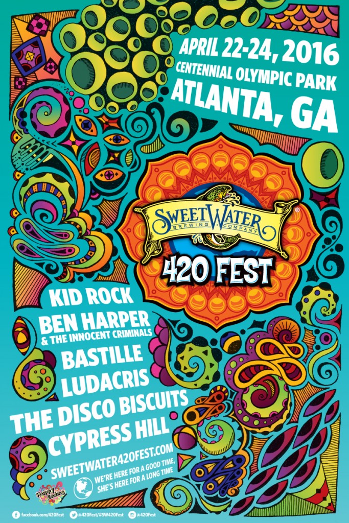 420FestPoster_Courtesy of SweetWater Brewery