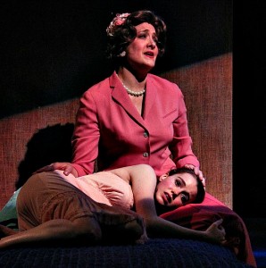 Christy Baggett (top) and Devon Hales as mother and daughter. Photo: BreeAnne Clowdus