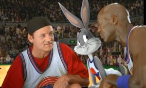 Bill Murray, Bugs Bunny and Michael Jordan. Photo: Warner Bros./Getty Images