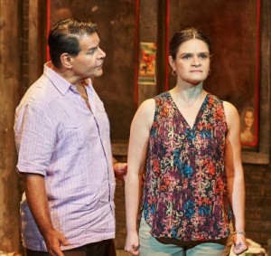 Anthony P. Rodriguez and Maria Rodriguez Sager as parents who disagree. Photo: Chris Bartelski