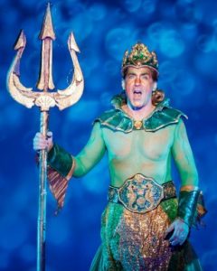 Steve Blanchard as King Triton. Photo: Mark Kitaoka