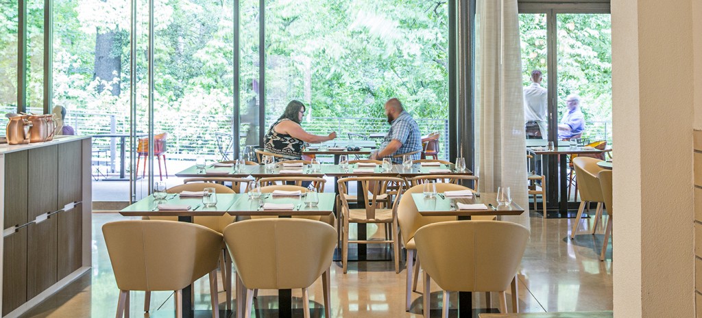 The rooftop portion of Longleaf Restaurant. Photo: Atlanta Botanical Garden