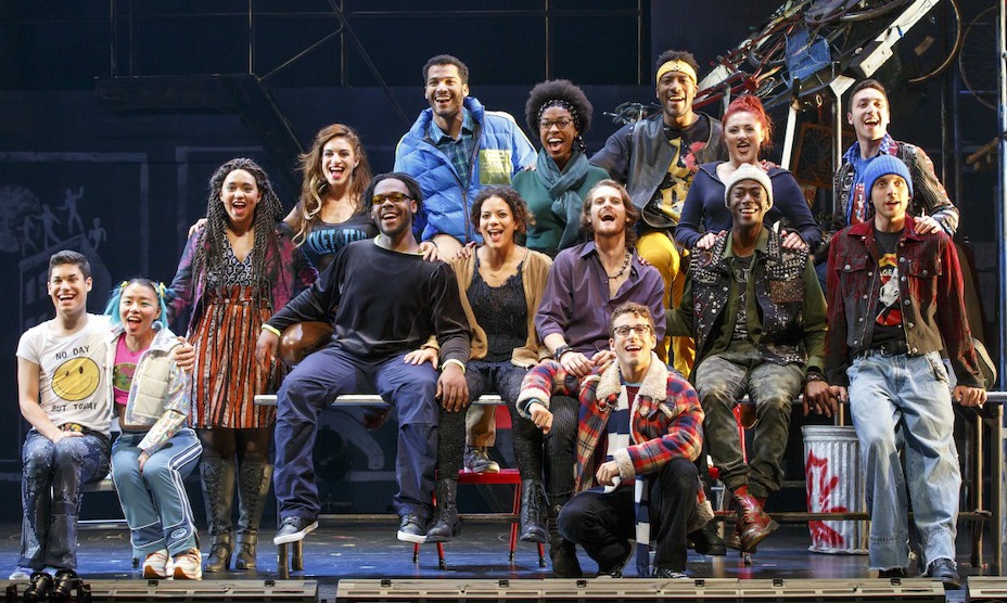 The touring company of "Rent." How many characters can you pick out? Photo: Broadway in Atlanta