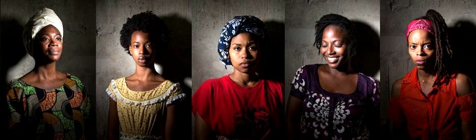 The women of "Eclipsed" (from left)
