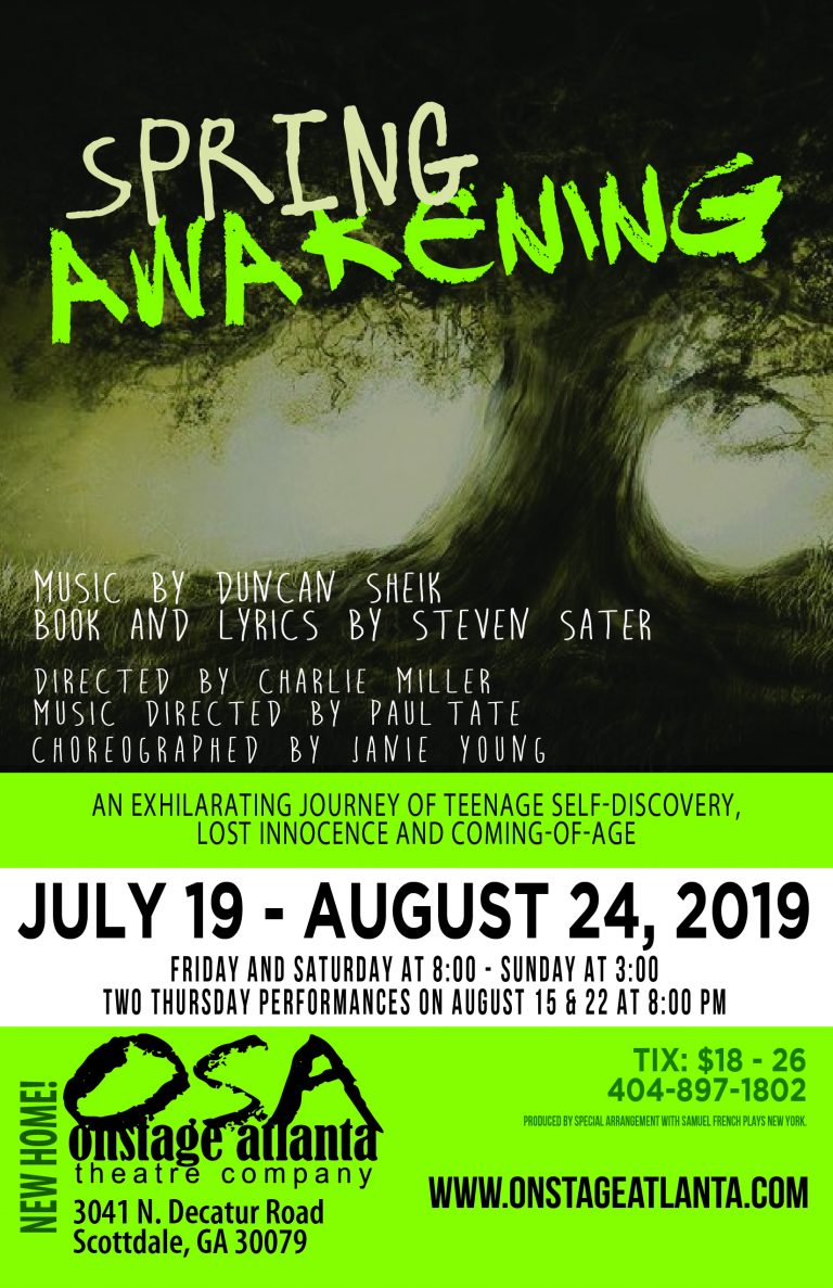 Onstage Atlanta Presents Coming Of Age Rock Musical ‘Spring Awakening ...